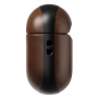 Nomad Modern Leather кожен калъф за AirPods Pro 3 - тъмнокафяв