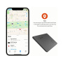 FIXED Tag Card smart локатор във формата на карта с поддръжка на Find My - черен