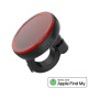 FIXED Tag Reflector smart локатор в стил заден светлоотразител с поддръжка на Find My за закрепване на велосипед - черен
