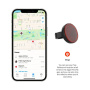 FIXED Tag Reflector smart локатор в стил заден светлоотразител с поддръжка на Find My за закрепване на велосипед - черен