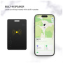 FIXED Tag Card 2 smart локатор във формата на карта с поддръжка на Find My - черен