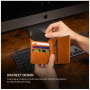 FIXED Tag Card 2 smart локатор във формата на карта с поддръжка на Find My - черен