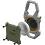 UAG Monarch супер издръжлив калъф с карабинер за AirTag 1 / 2 - маслинен