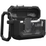 UAG Plasma издръжлив калъф със закопчалка и карабинер за AirPods Pro 3 - черен