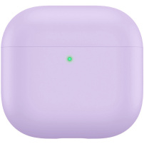 AhaStyle силиконов калъф за AirPods 4 / 5 - лилав