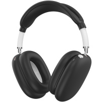 AhaStyle 4в1 силиконов калъф за AirPods Max 1 / 2 - черен