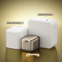 WEKOME WU-09 GaN Адаптер за бързо зареждане с порт USB-C - 65W - оранжев