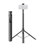 CYKE AB226 панорамен Bluetooth селфи стик с трипод за iPhone - черен