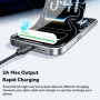 ESSAGER 4в1 зареждаща и за данни редукция - USB-C към 2x USB-C / Lightning / micro USB - черна