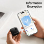 ESSAGER WWQ smart локатор с поддръжка на Find My - розов