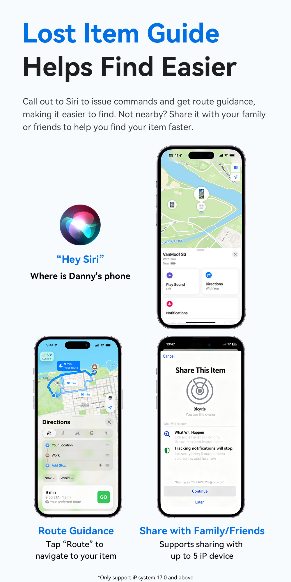 ESSAGER WWQ smart локатор с поддръжка на Find My - розов