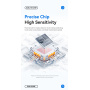 ESSAGER WWQ smart локатор с поддръжка на Find My - зелен