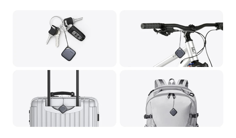 UGREEN CM816 смарт локатор с поддръжка на Find My - светлосин