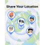 UGREEN CM919 smart локатор с поддръжка на Find My - тъмносив