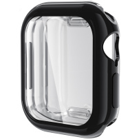 ENKAY калъф от мека пластмаса със защита на дисплея за Apple Watch 42mm (Series 10 / 11) - черен
