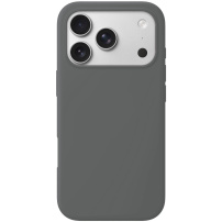 Силиконов кейс с MagSafe за iPhone 17 Pro - сив