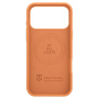Tactical Velvet Smoothie силиконов калъф с MagSafe за iPhone 17 Pro Max - оранжев