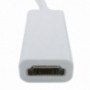 Адаптер от Thunderbolt към HDMI Female за iMac / Mac Mini / MacBook Air / Pro - бяло