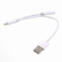 Адаптер от Lightning към 3,5 mm jack + USB адаптер за Apple iPhone / iPad