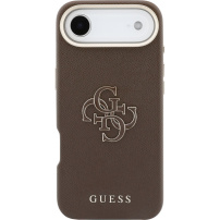 Guess Resin Logo калъф за iPhone Air - кафяв