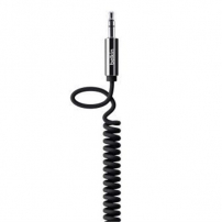 Belkin Mixit разтягащ се аудио кабел iPhone / iPad / iPod - 1,8m - черен