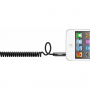 Belkin Mixit разтягащ се аудио кабел iPhone / iPad / iPod - 1,8m - черен