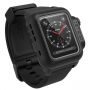 Водоустойчив калъф Catalyst с каишка за Apple Watch 42mm - Черен