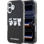 Karl Lagerfeld IML Choupette Trio Watercolor Кейс с MagSafe за iPhone 17 - черен