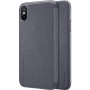 Nillkin Sparkle Folio калъф за Apple iPhone X / XS - черен