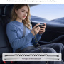 Yesido CA205 разтегателен кабел за зареждане и данни - USB-C към USB-C - 1,2 m - черен