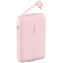 BELKIN Boost Charge външна батерия с интегриран кабел USB-C и порт USB-C - 10 000 mAh - розова