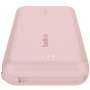 BELKIN Boost Charge външна батерия с интегриран кабел USB-C и порт USB-C - 10 000 mAh - розова