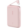 BELKIN Boost Charge външна батерия с интегриран кабел USB-C и порт USB-C - 10 000 mAh - розова