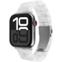 FIXED Resin Strap каишка за Apple Watch 42mm / 41mm / 40mm / 38mm - бяла
