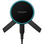 Spigen Essential магнитен държач за кола за вентилационната решетка с безжично зареждане за iPhone - черен