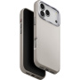 UNIQ Lyden MagClick кожен кейс с MagSafe за iPhone 17 Pro Max - кремав