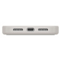UNIQ Lyden MagClick кожен кейс с MagSafe за iPhone 17 Pro Max - кремав