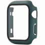 Защитен калъф със закалено стъкло за Apple Watch 42mm - тъмнозелен