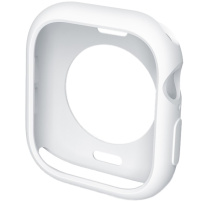 Защитен калъф от мека пластмаса за Apple Watch 42mm (Series 10 / 11) - бял