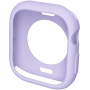 Защитен калъф от мека пластмаса за Apple Watch 42mm (Series 10 / 11) - лилав