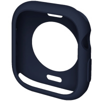 Мек пластмасов предпазен калъф за Apple часовник 46мм - тъмно син
