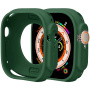 Защитен силиконов калъф за Apple Watch Ultra 49mm - тъмно зелен