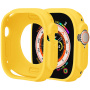 Защитен силиконов калъф за Apple Watch Ultra 49mm - жълт