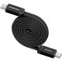 MOMAX DC88 Mag.Link магнитен кабел за зареждане и данни - USB-C към USB-C - 1 m - черен