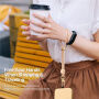 DUX DUCIS Garden Series регулируема каишка за закрепване към кейс за iPhone - бежова