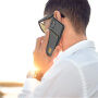 AhaStyle силиконов самозалепващ калъф за карти за iPhone - сив