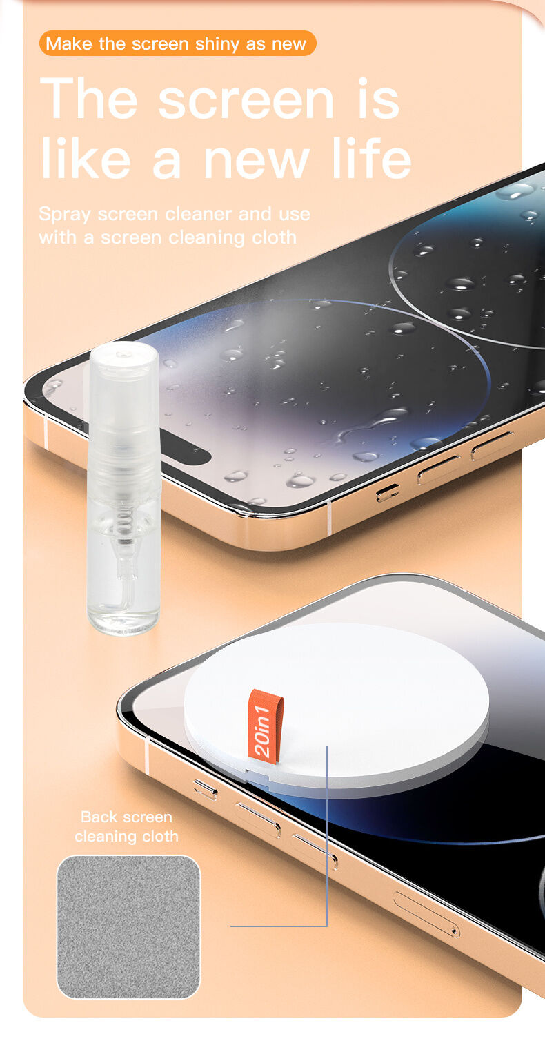 Q20 комплект 20 в 1 за почистване на Apple устройства - бял
