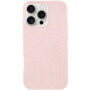 Матов екологично разградим кейс за iPhone 16 Pro - розов