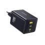 Baseus EnerFill FE11 бързозареждащ адаптер с портове 2x USB-C / USB-A - 100W - черен