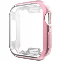 Калъф със защита на екрана за Apple Watch 44mm - златно розов